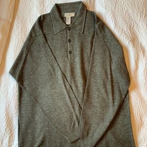 Ermenegildo Zegna Button Neck Sweater XL
